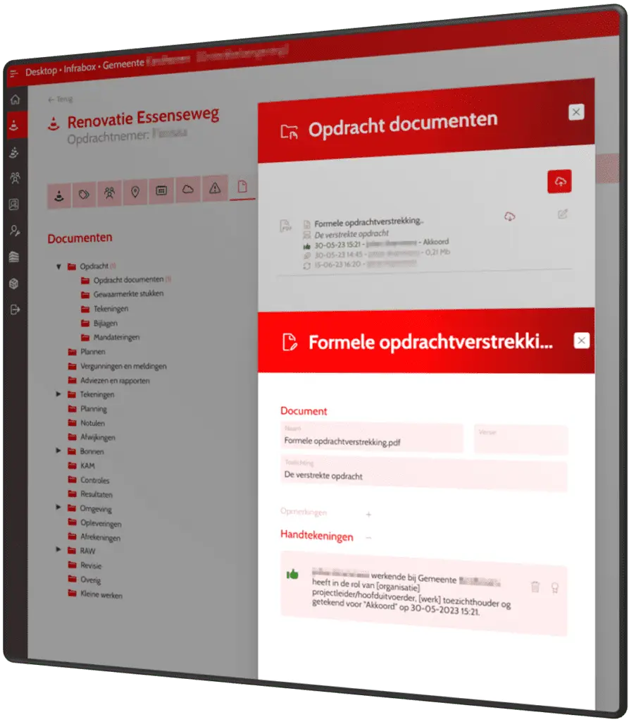 Infrabox - Projectdossier civiele projecten gemeenten