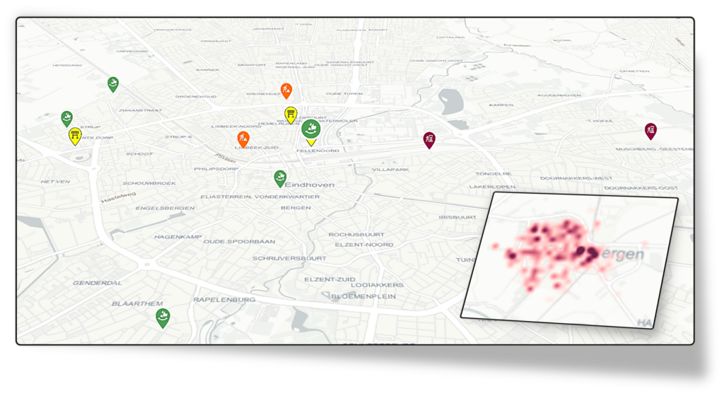 Efficiënt beheer van raamovereenkomsten en deelopdrachten met de kaart en heat map - Infrabox